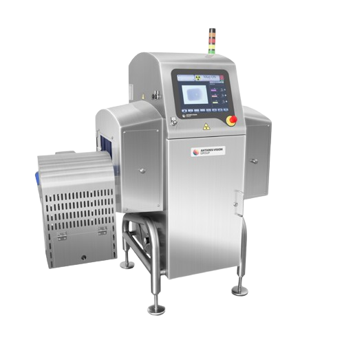 X-ray inspection for contaminants in horizontal products