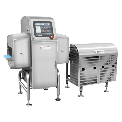 X-ray and checkweigher combination for medium horizontal products