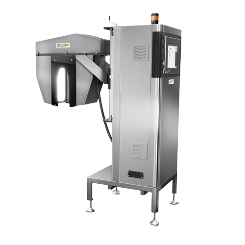 Label inspection for vertical products