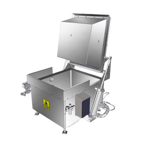 Small batch cooking and blanching system for food industry