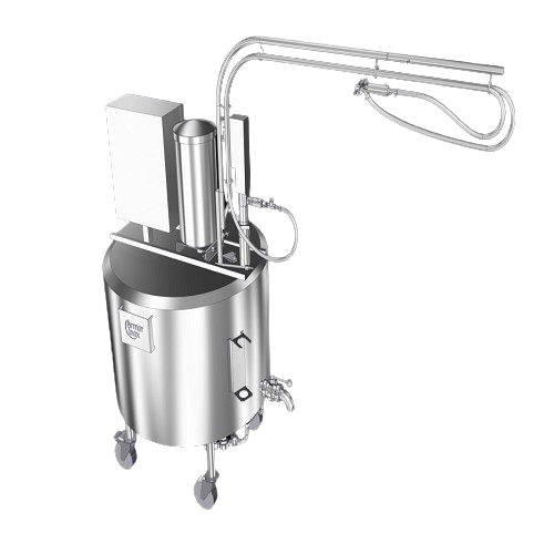 Tank for jelly and liquid preparations