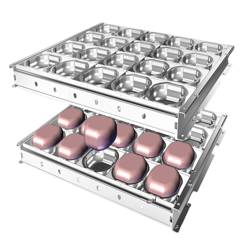 Ham molds for deli production