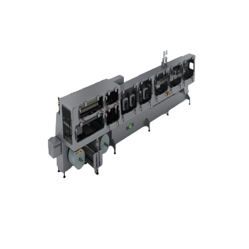 Aseptic linear doypack filler