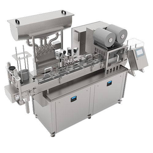 Linear filler for preformed containers