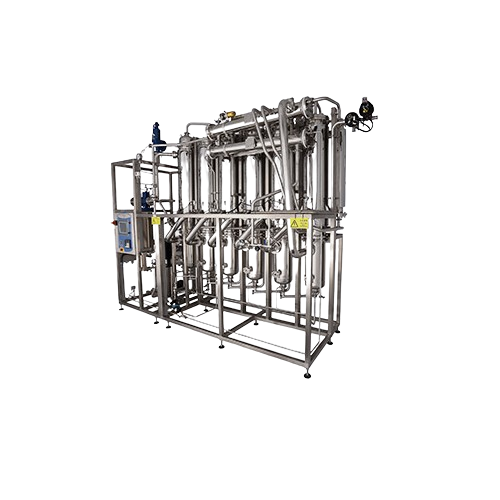 Multi-effect water distiller for pharmaceutical and biological applications