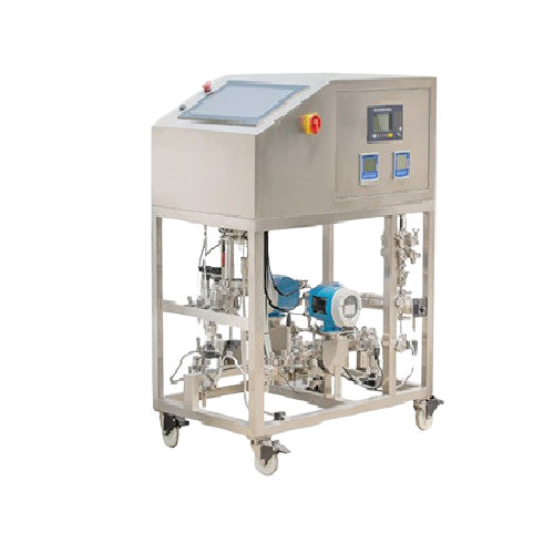 Customized chromatographic system for bioprocess purification