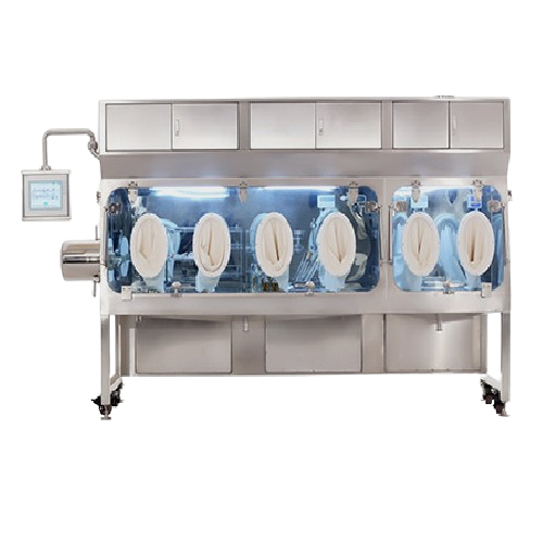 High containment isolator for toxic and active drug handling