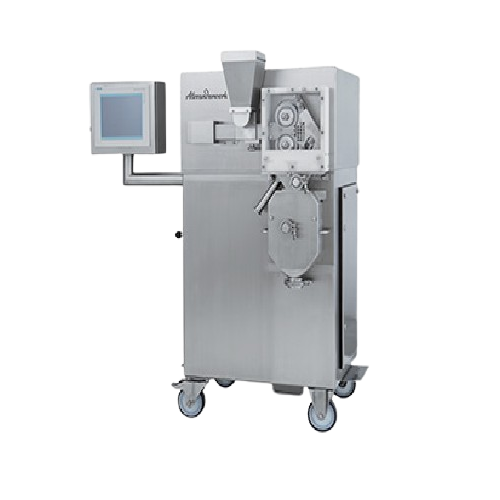 Roller compactor for pharmaceutical and chemical industries