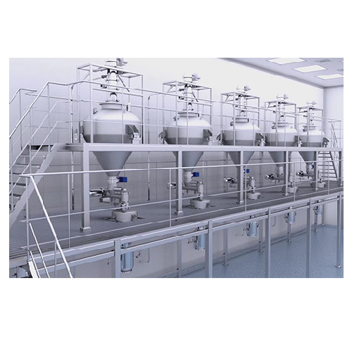 Integrated raw & auxiliary material pre-treatment system
