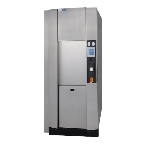 Laboratory steam sterilizer for pharmaceutical process contamination control