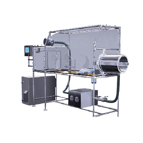 Flexible isolator for aseptic containment