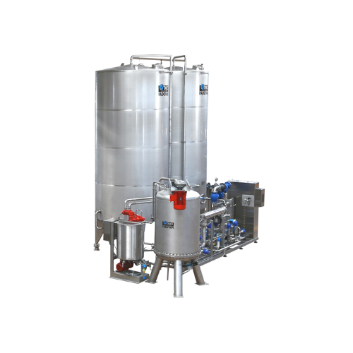 Syrup clarification for fruit juices and soft drinks