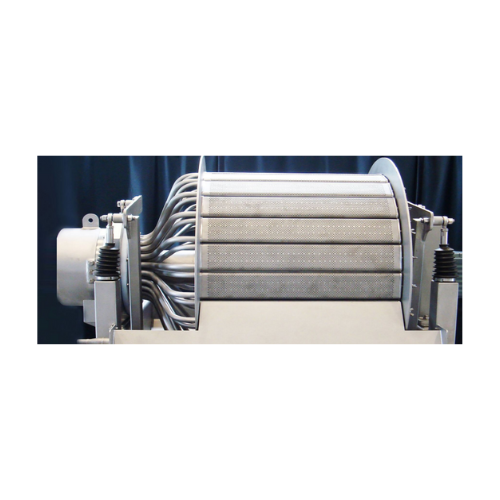 Industrial drum vacuum filter for filtration and washing