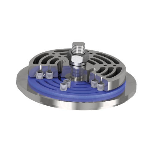 Plate valves for compressors handling all gases