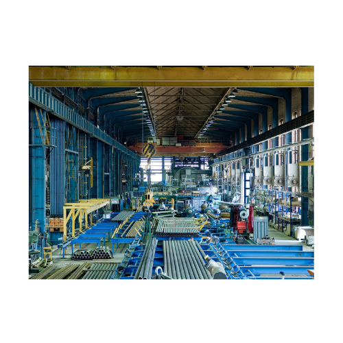 Linear transfer line exchanger for ethylene plants