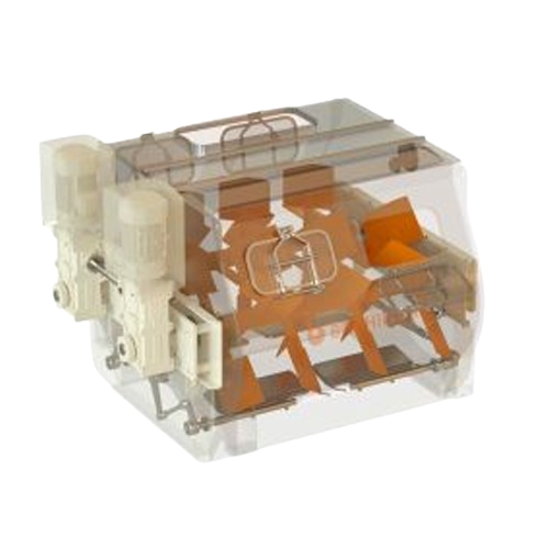 Double shaft paddle mixer for solids and powders