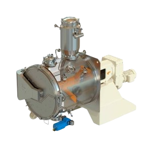 Sanitary horizontal paddle vacuum dryer