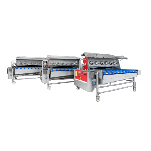 Egg wash disc sprayer for bakery finishing