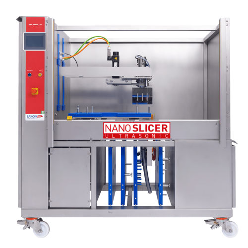 Ultrasonic slicer for precise food cutting