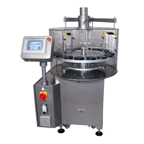 Semi-automatic washer for pharmaceutical containers