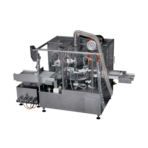Automatic external washing system for ampoules and vials