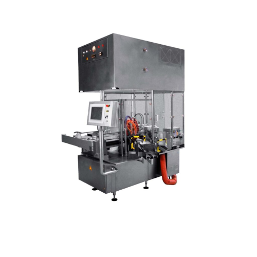 Ampoule filling and closing system