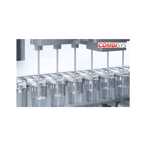 Combisys filling and closing system for pharmaceutical containers