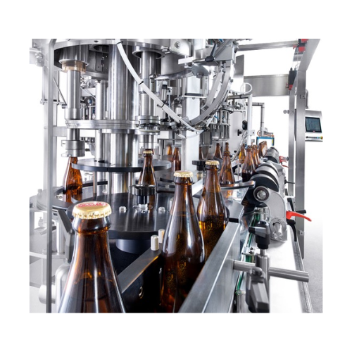 Industrial solutions for cap closures on bottles and containers