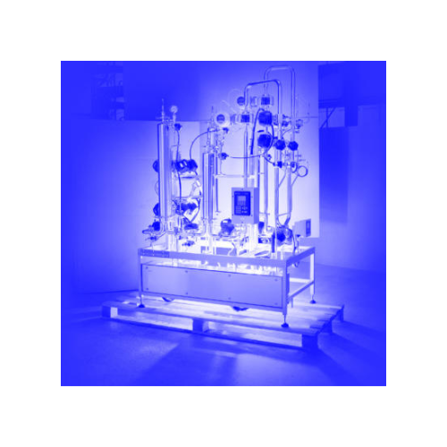 Filter stations for sterile filtration in biopharmaceuticals