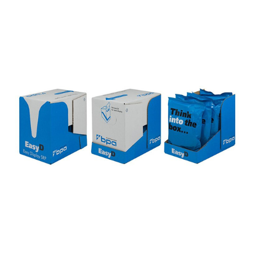 Retail ready packaging system for easy store stocking
