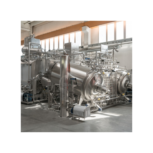 Sterile cooling system for fruit preparations