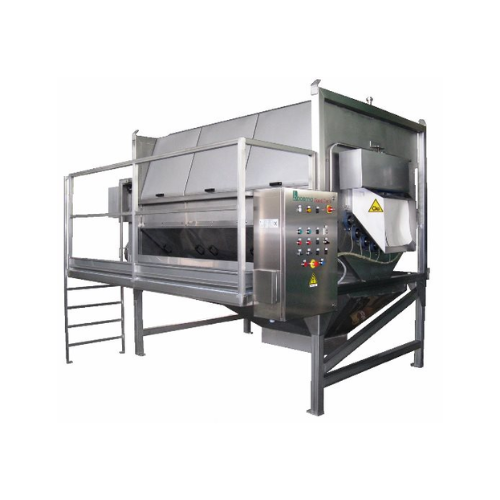 Abrasive peeler for potatoes