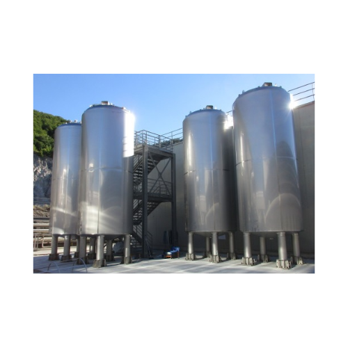 Storage tank for oils and greases