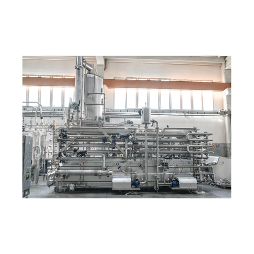 Pasteuriser and cooler for fruit and vegetable juices