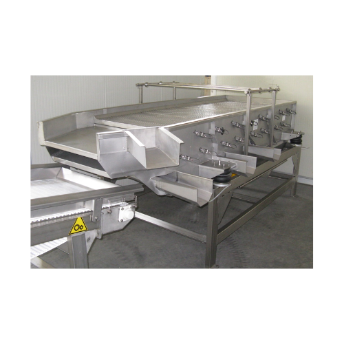 Vibrating tables for dewatering and sizing