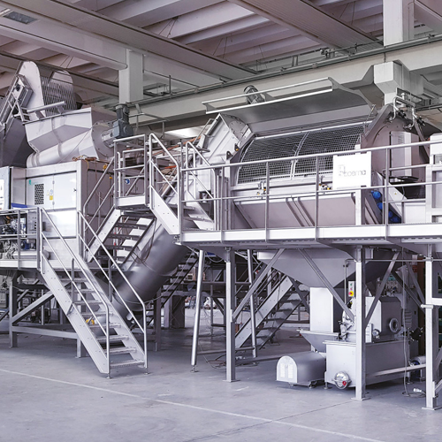 Frozen product cleaning and sizing system