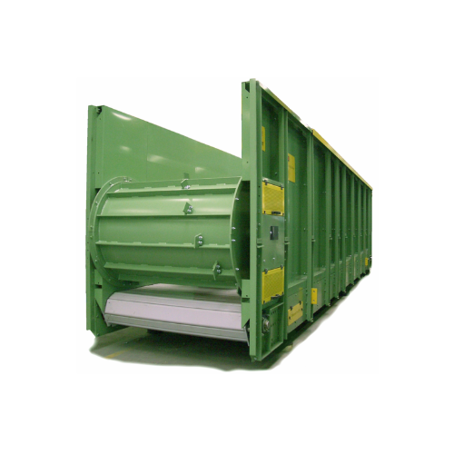 Industrial drum feeder for waste paper sorting systems