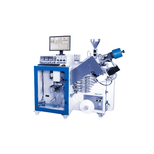 Automated polymer melt flow rate measurement system