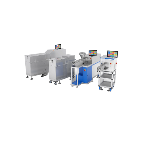 Lab-scale twin screw extruders for material development