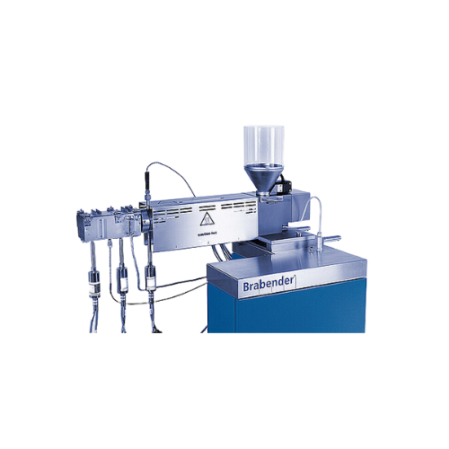 Single-screw extruder for material analysis