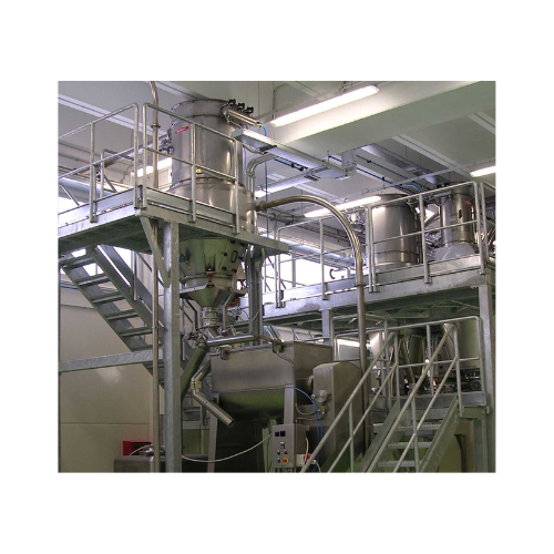 Material handling system for confectionery production