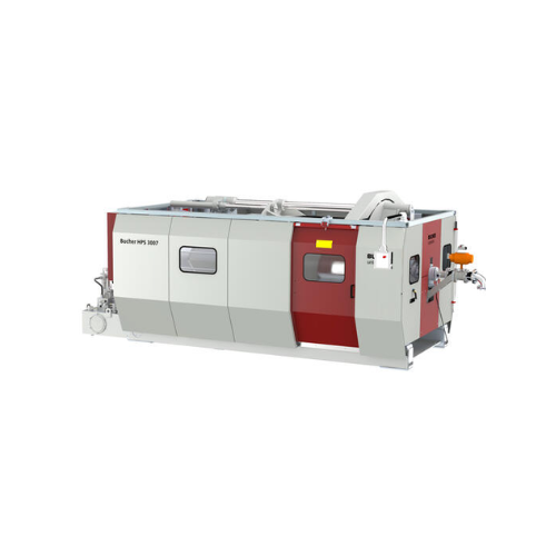 Hydraulic filter press for dewatering municipal and industrial sludge