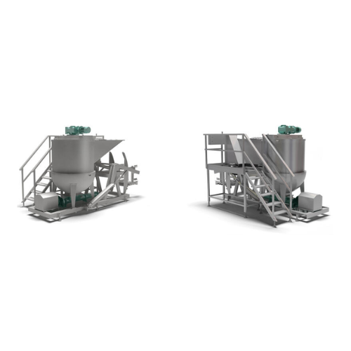 Crusher system for frozen juice processing