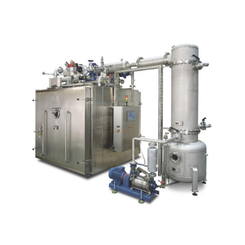 Vacuum dryer cabinet for heat-sensitive products