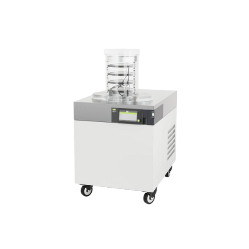 Laboratory freeze dryer for continuous sublimation