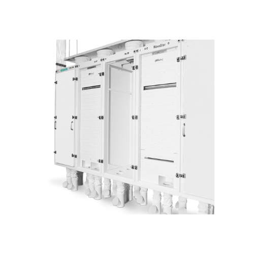 Square plansifter for flour and semolina rebolting