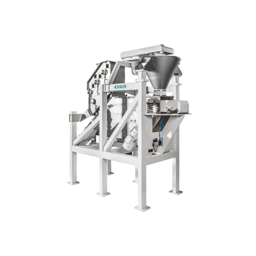 Laboratory winnowing system for cocoa beans