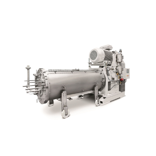 Full-volume bead mill for wet grinding applications