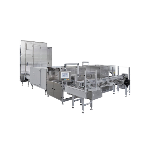 Loose mould line for chocolate production