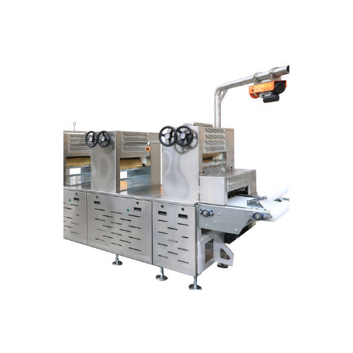 Continuous dough rolling unit for noodles
